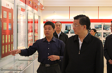 福建省委常委、省紀(jì)委書記倪岳峰調(diào)研虹潤(rùn)公司